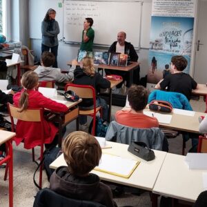 Présence de R.J.H Lascols au collège – jour 3