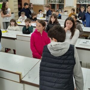 Échange initiatique entre primaires et collégiens