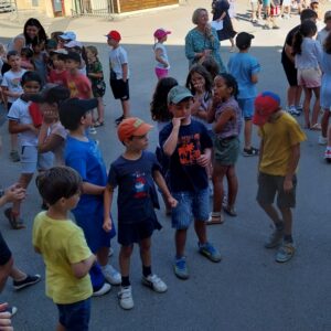 La cérémonie de passage à l’école St Charles