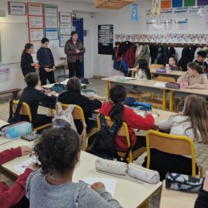 Intervention des 6èmes en CM2