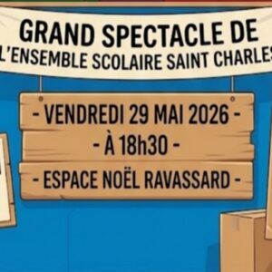 Soirée Grand Spectacle – école et collège Saint Charles